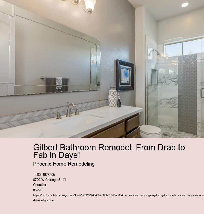 Gilbert Bathroom Remodel: From Drab to Fab in Days!