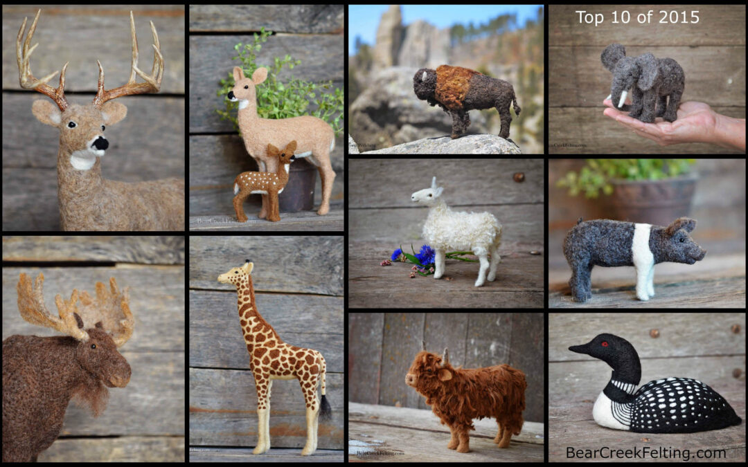 Top 10 Needle Felted Sculptures of 2015