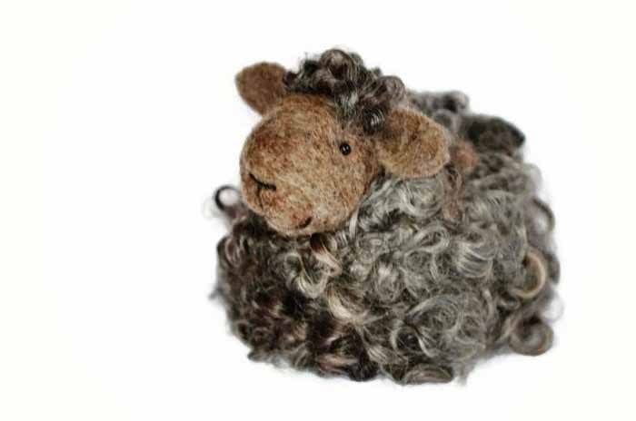 Needle Felting Kit Easy - Sleepy Sheep - A Child's Dream