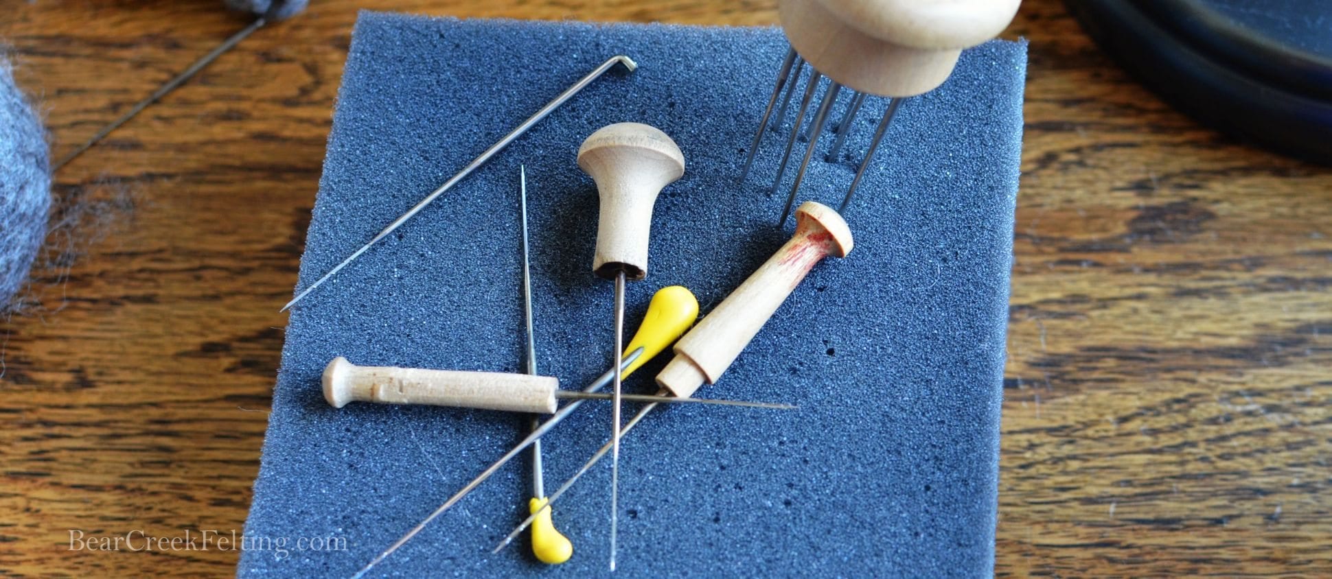 The Best, Most comfortable Needle Felting Tool I have found