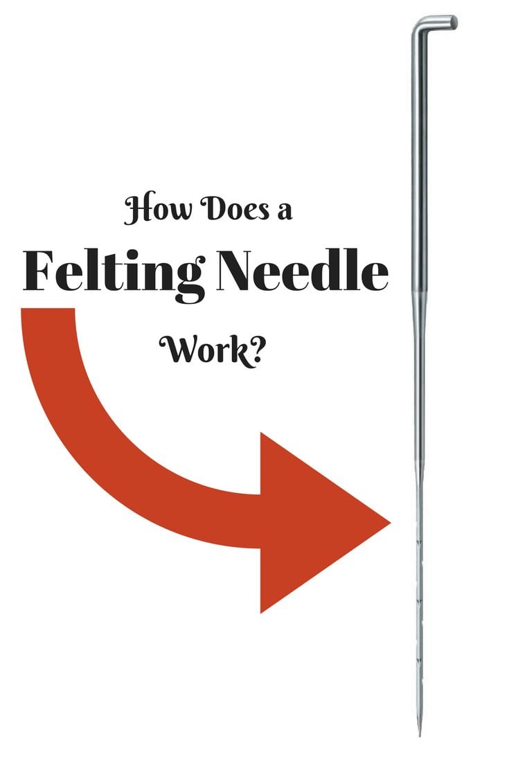 How does a Felting Needle Work? - Bear Creek Felting