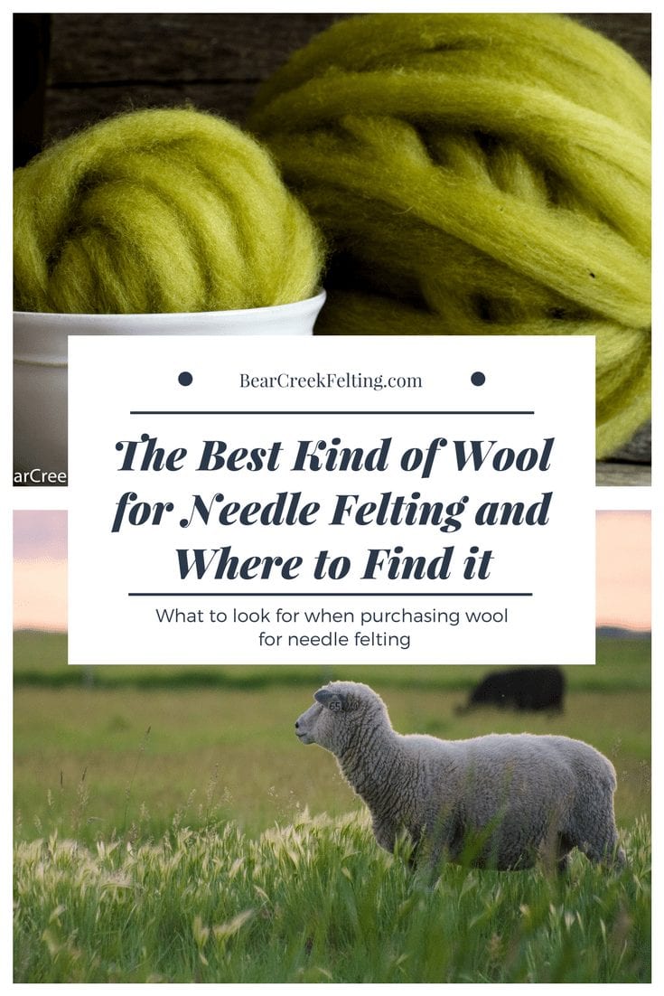 Core wool for needle felting - Perfect for all your needle felting projects