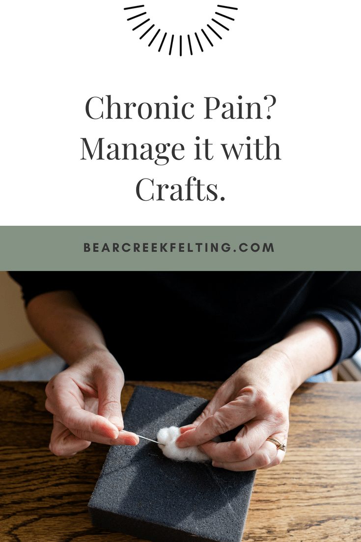 Chronic Pain? Manage it with crafts.