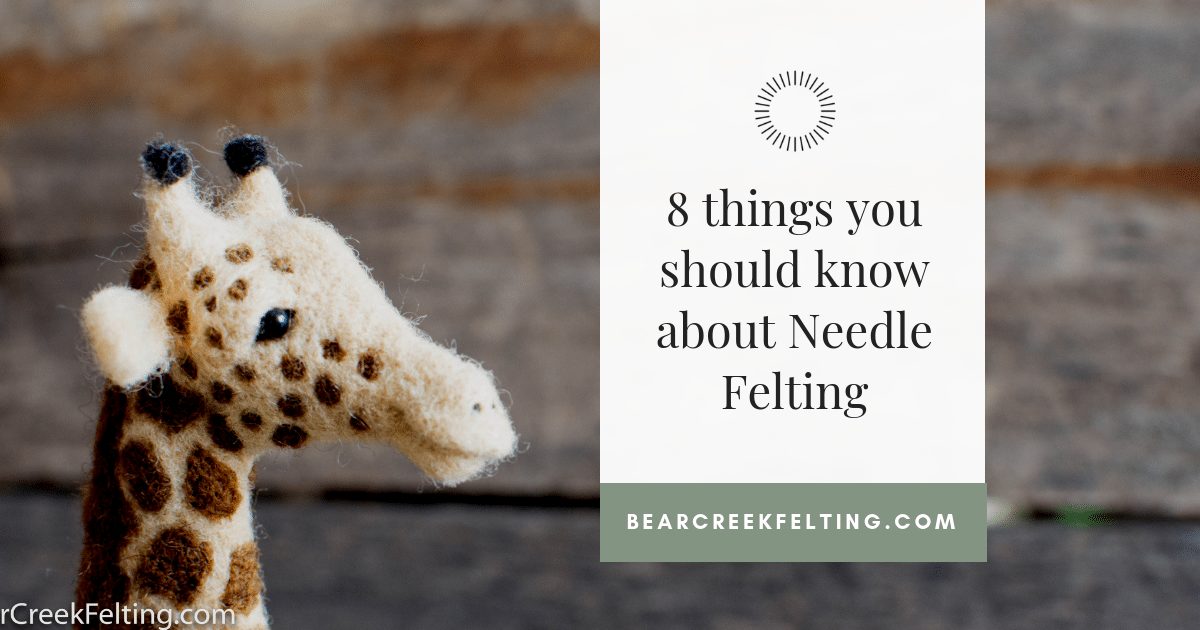needle felting tips