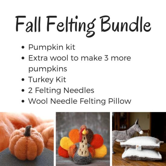 How to make your own needle felt pumpkins! – The Crafty Kit Company