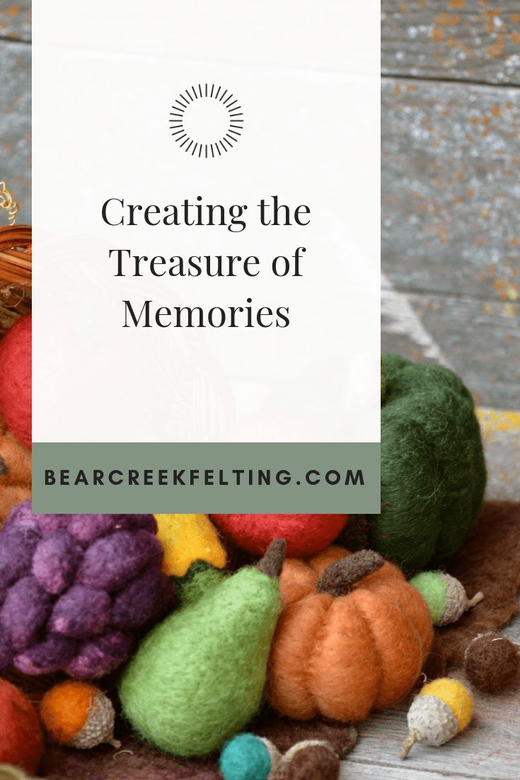 Creating the treasure of memories