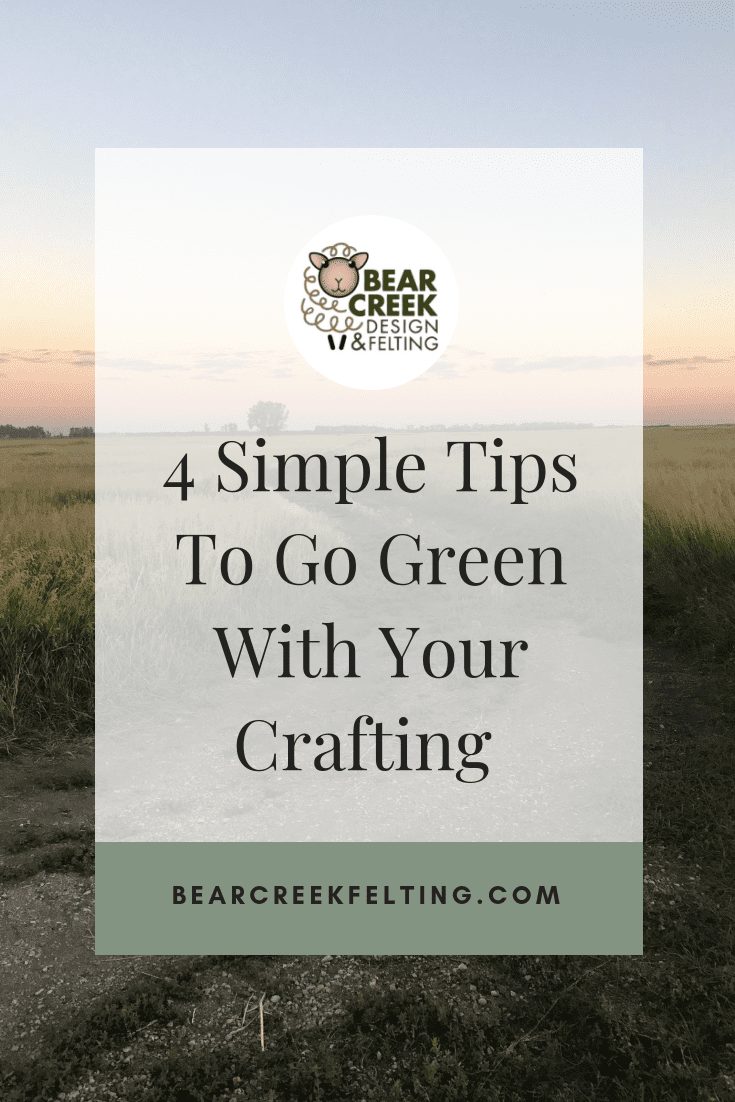4 Simple Tips To Go Green With Your Crafting 