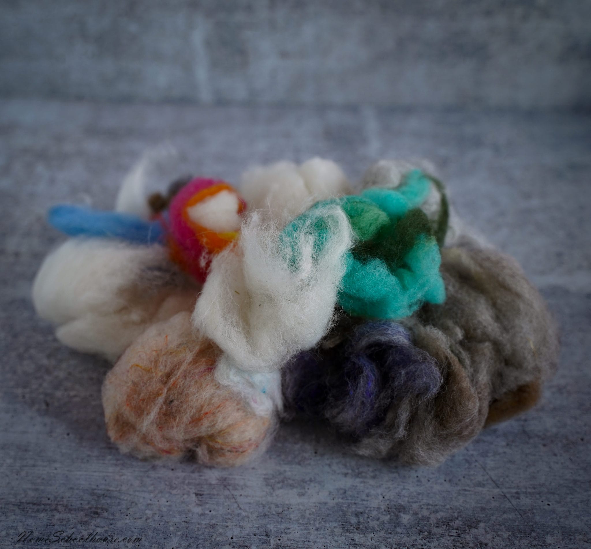 1 Roll of Wool Roving Yarn Wool Roving for Needle Felting Wool Felting  Supplies 