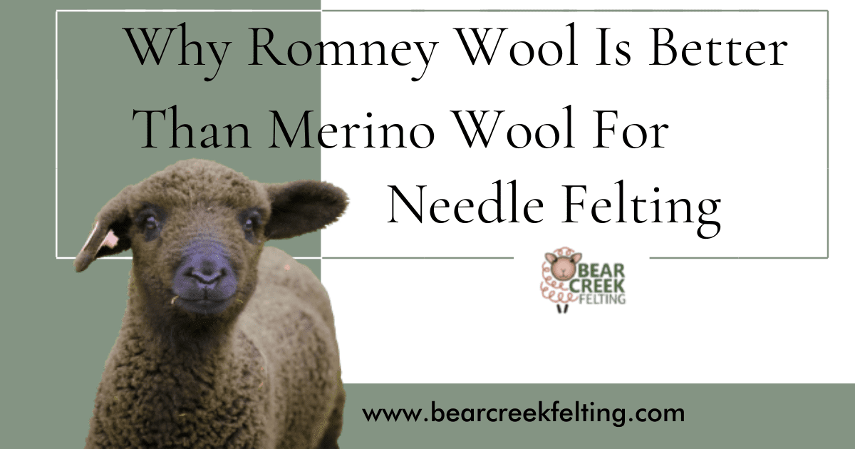 Needle Felting with Merino Wool - Bear Creek Felting