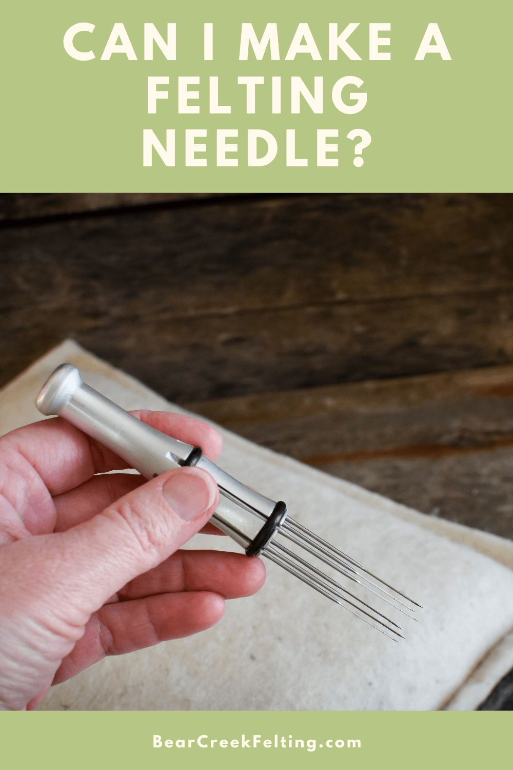 Are Felting Needles Barbed? - Bear Creek Felting