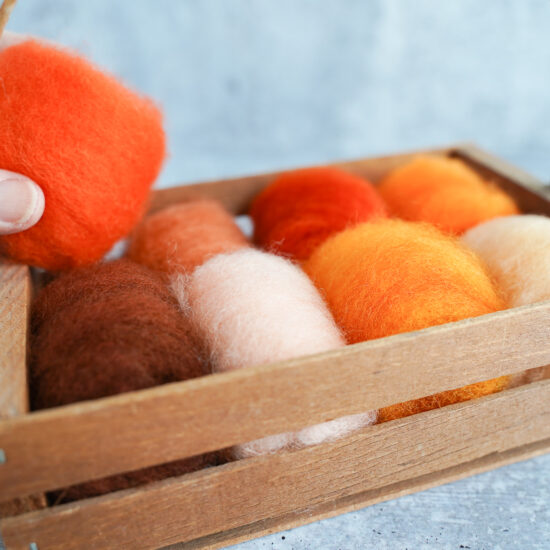 Felt Fast Needle Felting Wool Pinks, Reds, Oranges, Yellows, Peaches – The  Felted Desert