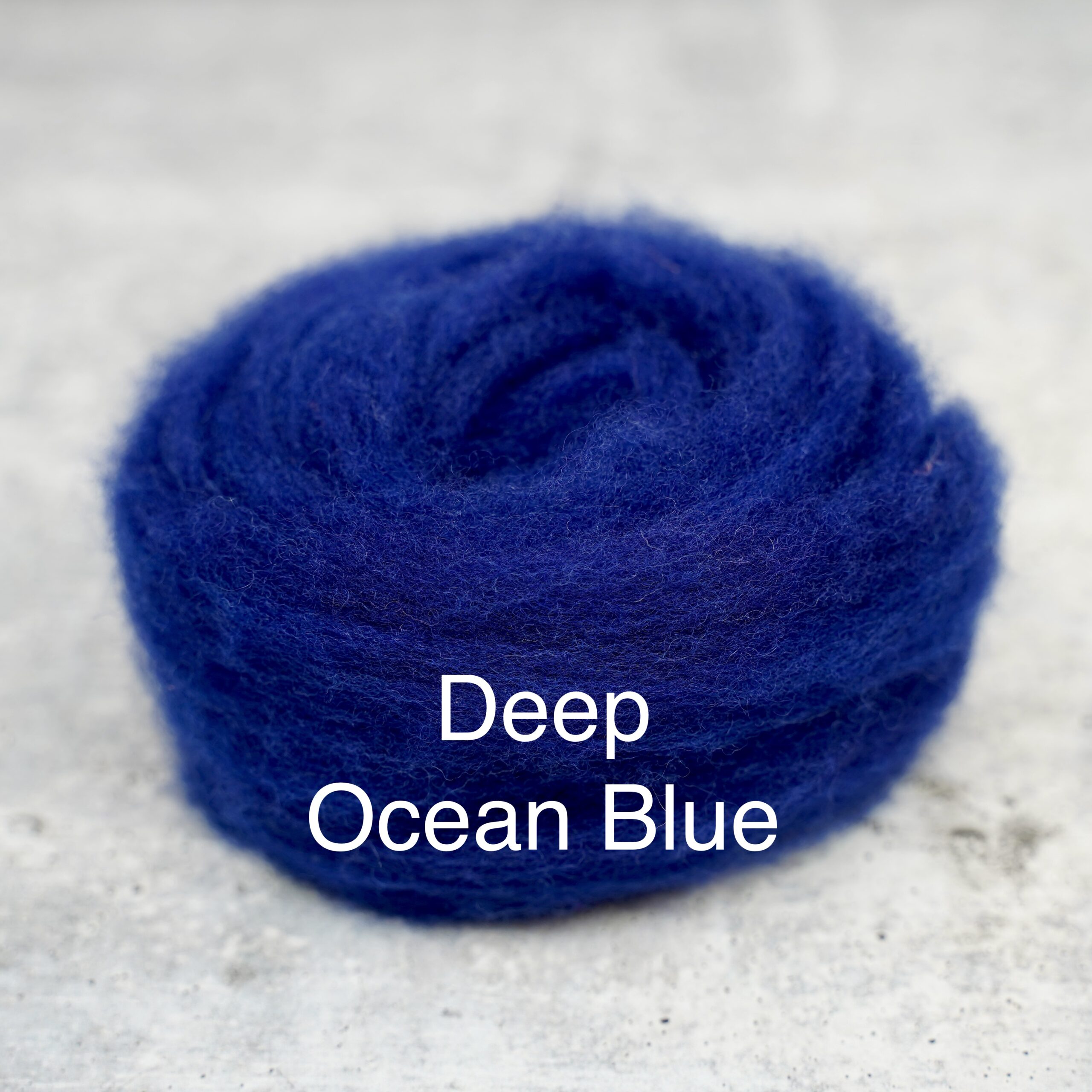 Needle felted wool felting wind blue wool Roving for felting supplies –  Feltify