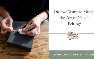 Do Ewe Want to Master the Art of Needle Felting?