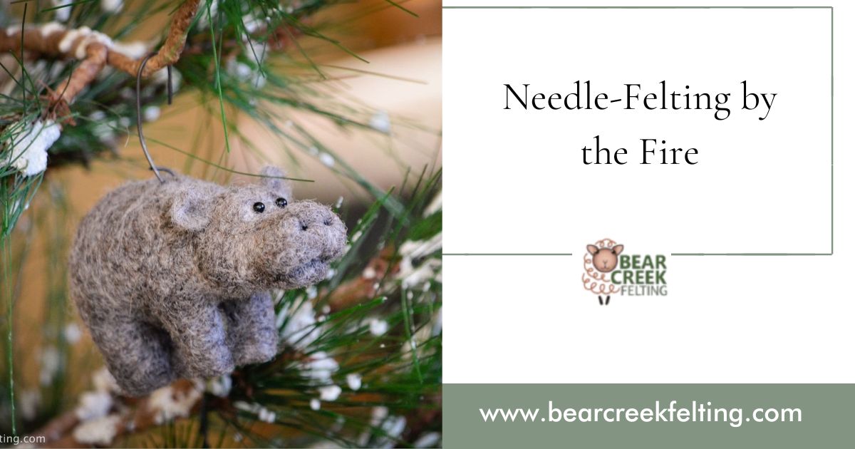 How does a Felting Needle Work? - Bear Creek Felting