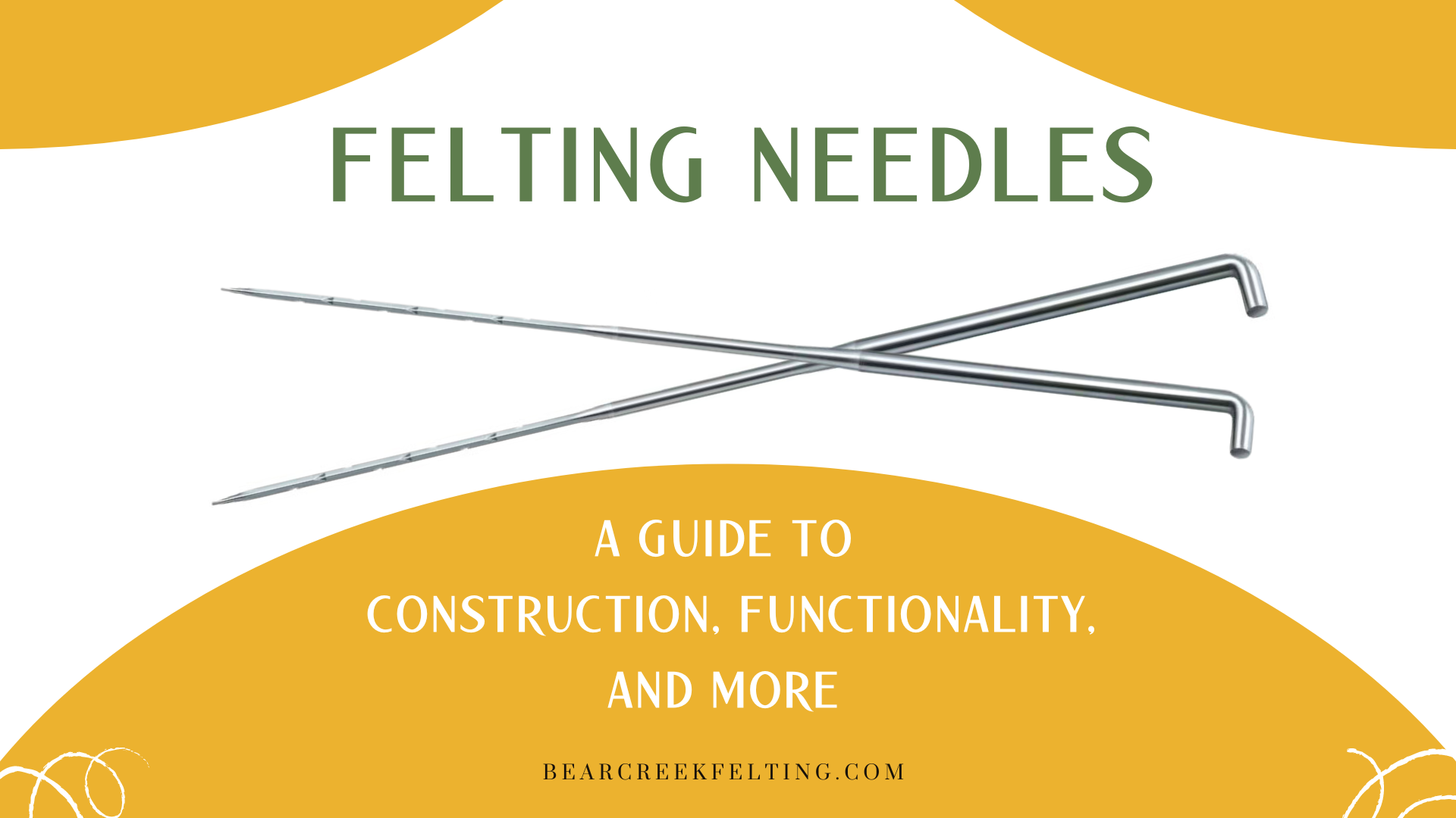 Understanding Felting Needles: A Guide to Construction, Functionality, and  More - Bear Creek Felting