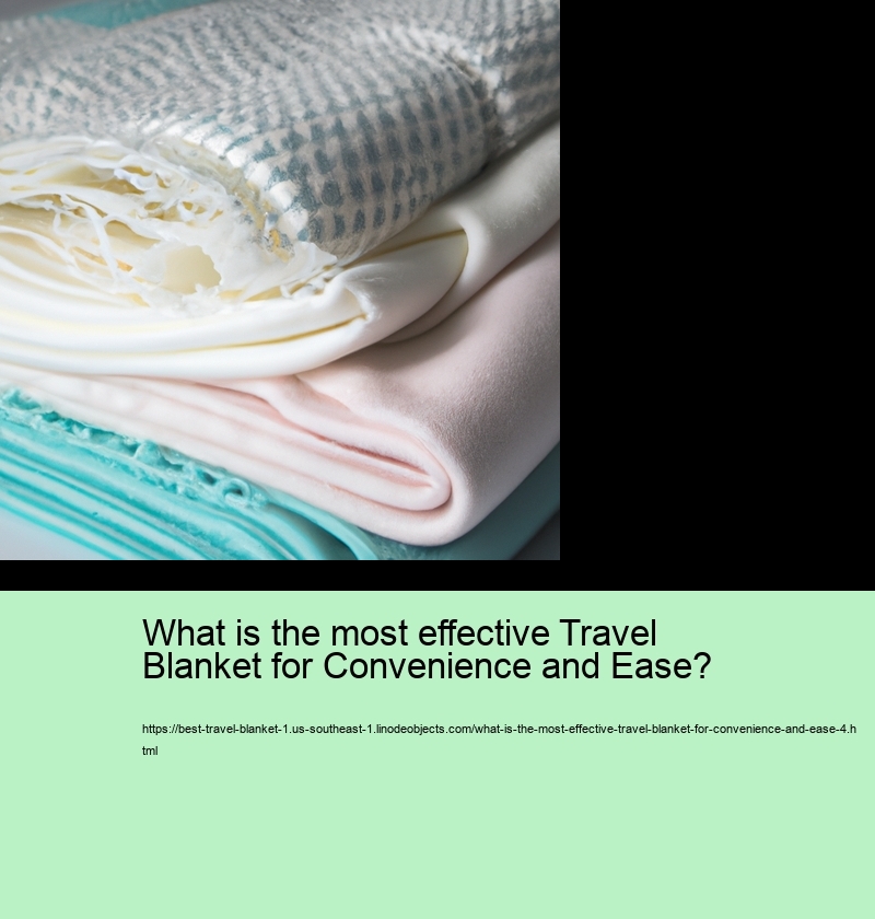 What is the most effective Travel Blanket for Convenience and Ease?