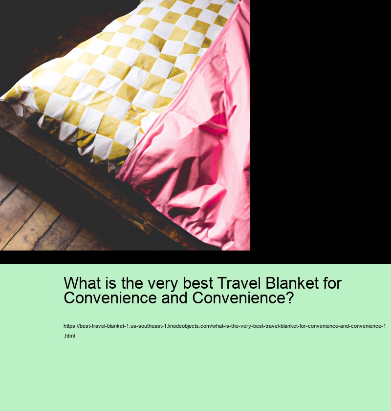 What is the very best Travel Blanket for Convenience and Convenience?