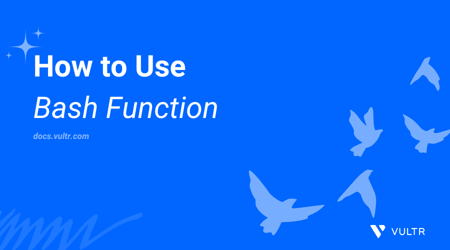 How to Use Bash Function header image