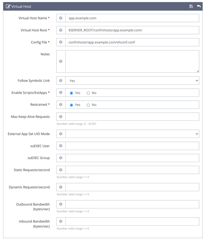 Add Virtual Host