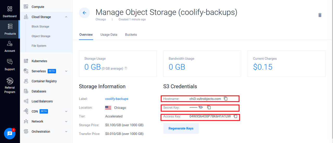 Object Storage