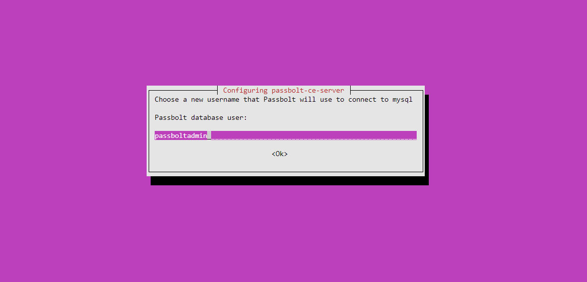 Set Database Name
