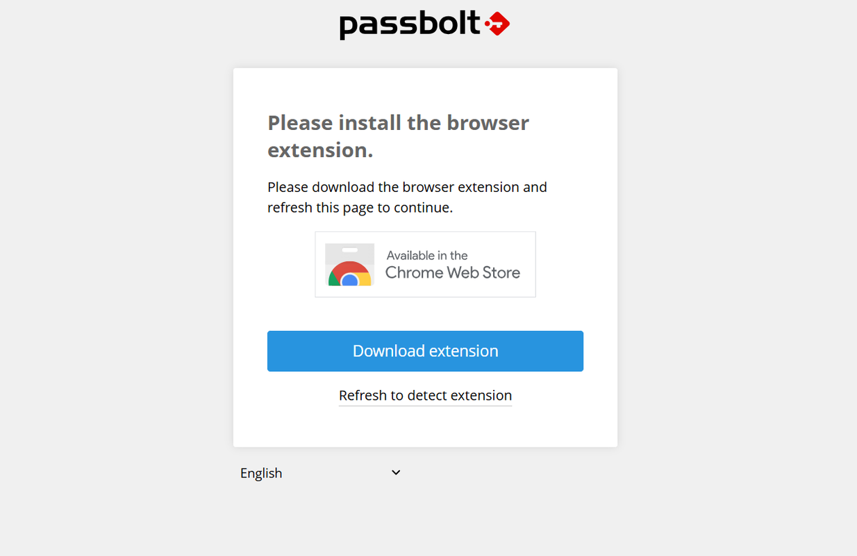 Download Passbolt Extension