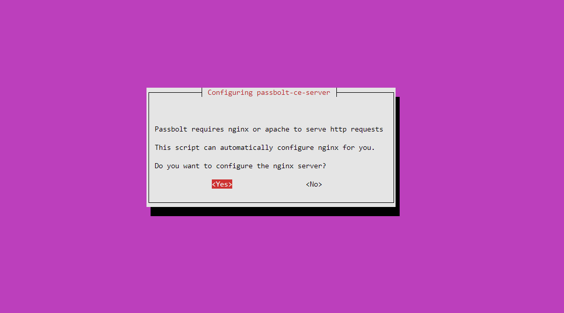 Configure Nginx
