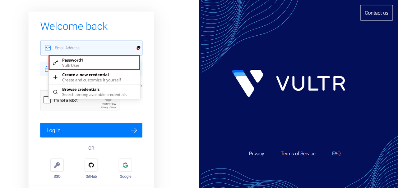Passbolt Autofill Details