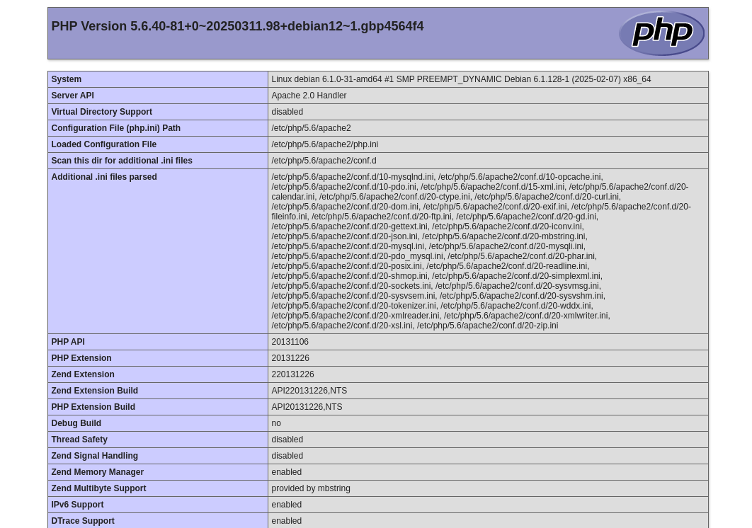 Verify PHP5.6