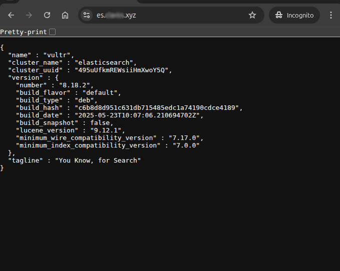 Elasticsearch Homepage