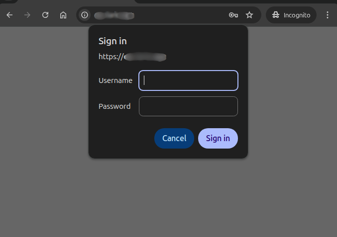 Elasticsearch Login Page
