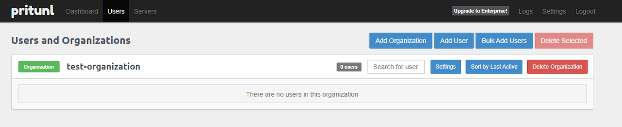 Add a new User