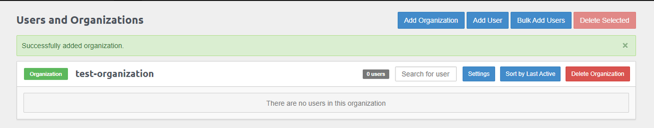 Verify Organization