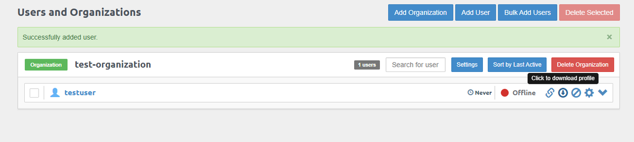 Download User Profile