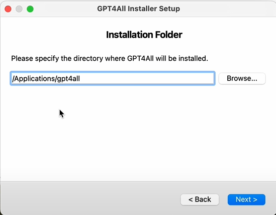 Verify the GPT4All Installation Path