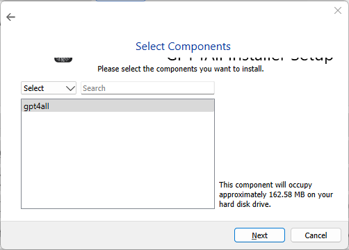 Select Components