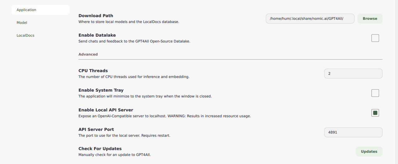 Enable API Server
