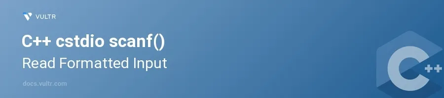 scanf() header image