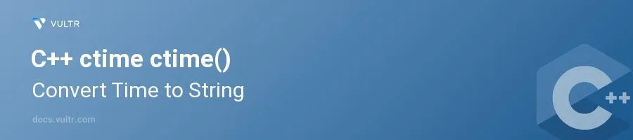 ctime() header image