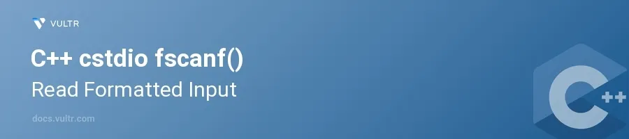 fscanf() header image