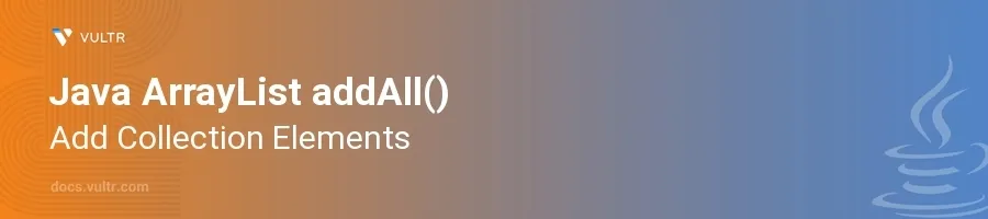 addAll() header image