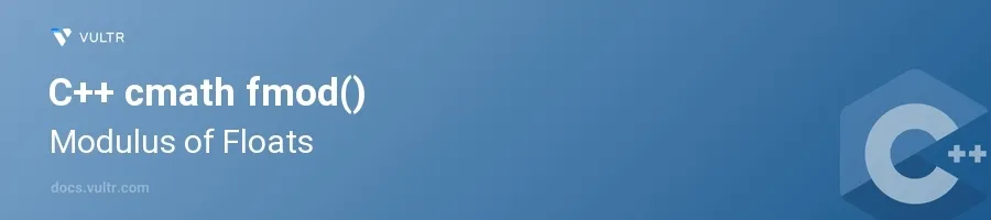 fmod() header image