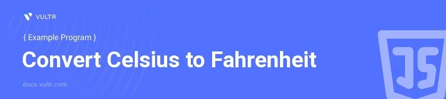Convert Celsius to Fahrenheit header image