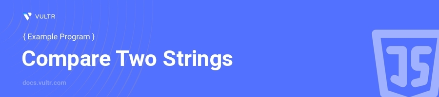 Compare Two Strings header image