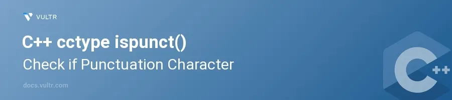 ispunct() header image