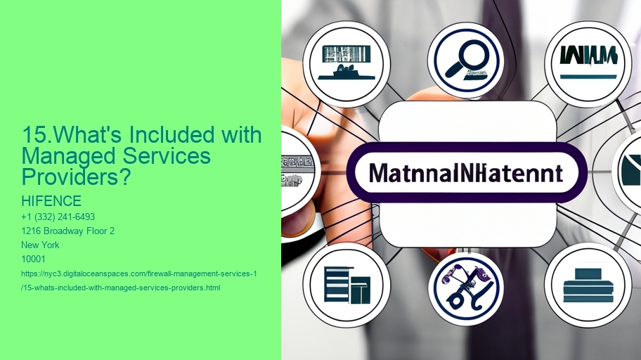 15.What's Included with Managed Services Providers?
