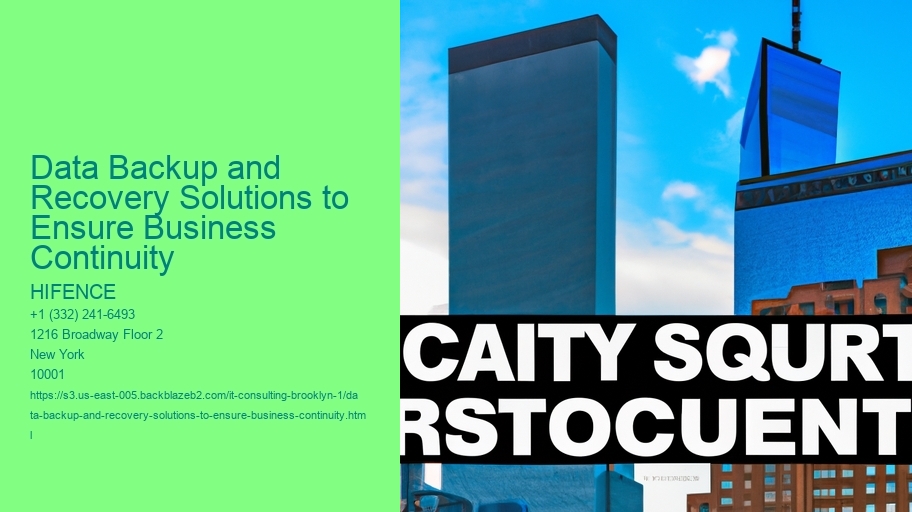 Data Backup and Recovery Solutions to Ensure Business Continuity 