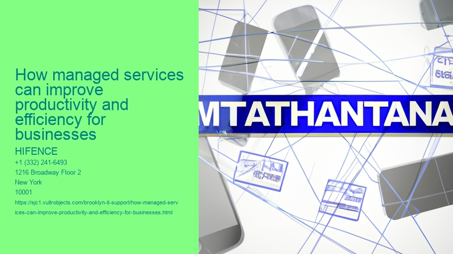 How managed services can improve productivity and efficiency for businesses 