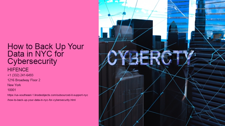 How to Back Up Your Data in NYC for Cybersecurity