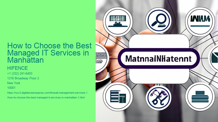 How to Choose the Best Managed IT Services in Manhattan